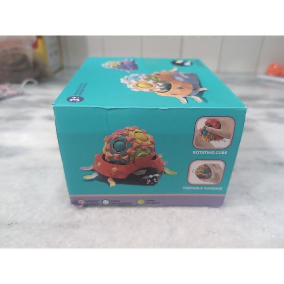 Magic Rainbow‎ Stress Relief Fidget Toy, Speed Cube Brain Teaser, Sensory Game - Picture 3 of 5